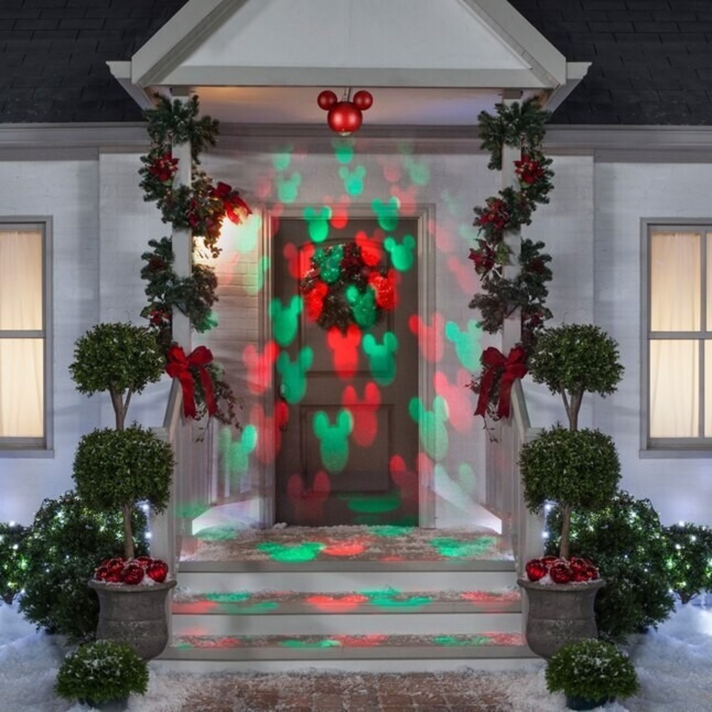 Disney Magic Holiday Swirling Hanging Christmas Light‎ Show Projection Ornament